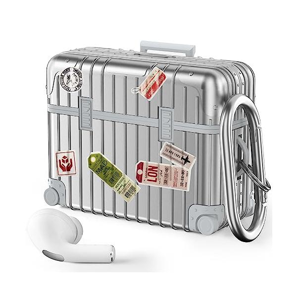 YOFITAR AirPods Pro ケース (2022/2019) 用 クリア エアーポッズ プロ 第2世代 用 TPUケース 分離式 全面