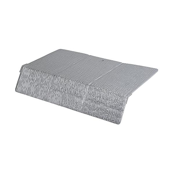 他サイト： 山善 アルミエア コンガード 室外機用 ひさし付き 幅84×奥行60cm 瞬間設置 マグの商品画像