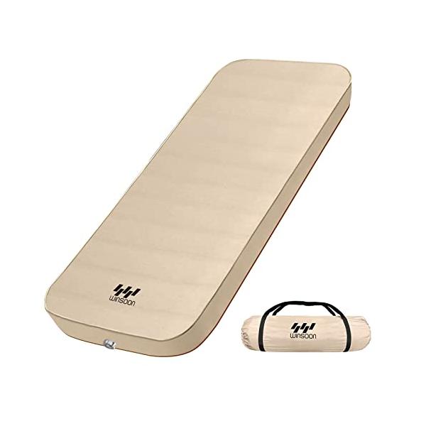 WINSOON インフレーターマット 10cm 【極上の快適性・より広い・自動