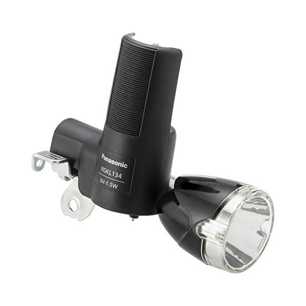 他サイト： パナソニック(Panasonic) LED発電ランプ NSKL134-B ブラック ワイドLED自転車の商品画像