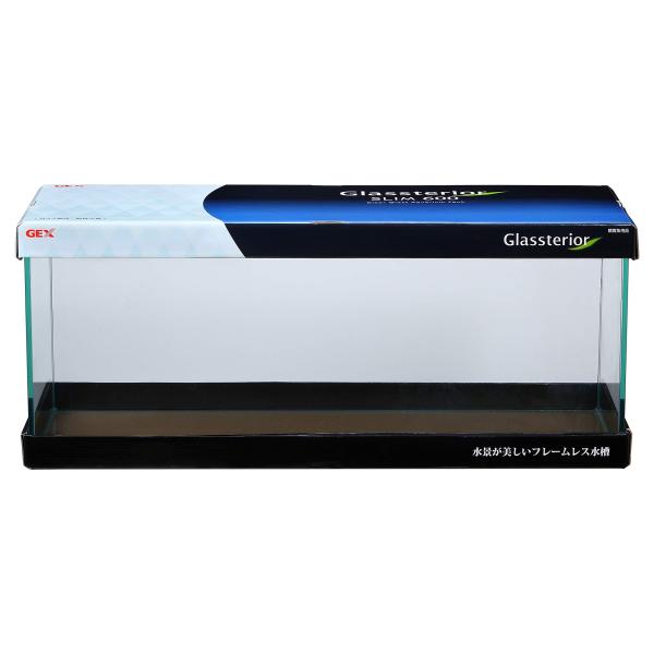 新品 使用品 ジェックス グラステリアスリム600 フレームレス水槽 W60×D20×H25cm 約26L ジェックス グラステリアスリム600 フレームレス水槽 W60×D20×H25cm 約