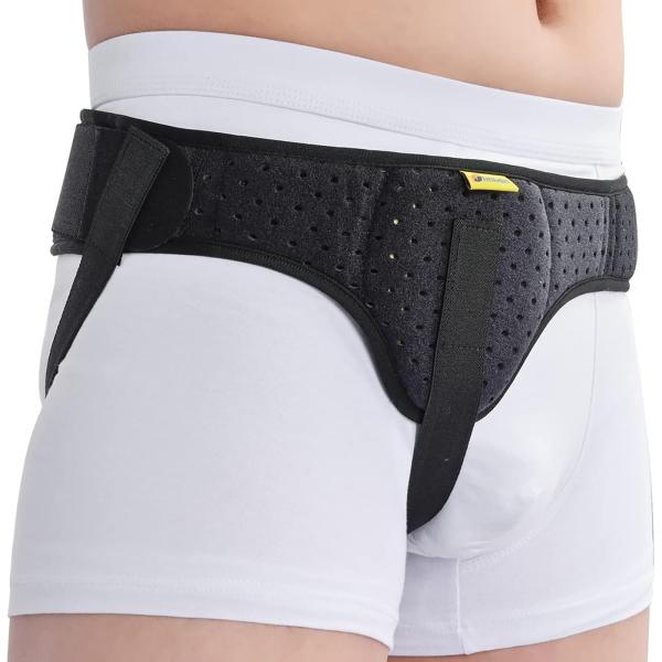 他サイト： 鼠径ヘルニアベルトトラス シングル 男女兼用 インギナルまたはスポーツヘルニアの商品画像