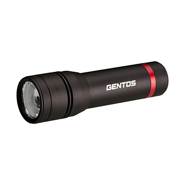 GENTOS(ジェントス) 懐中電灯 LEDライト 充電式(専用充電池/単4電池
