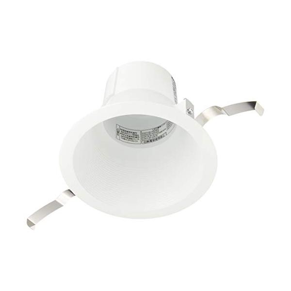 カラー：ホワイトサイズ：埋込穴径:125mm埋込高:155mmスタイル：込型※掲載されている画像は別売ランプとの組み合わせとなります。仕様 : 天井埋込型・LED : 電球色仕様 : ダウンライト・埋込穴φ125仕様 : 白熱電球60形1灯...