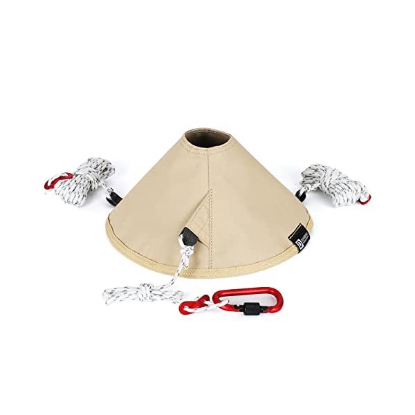 カラー：初心者/穴付き-06KK/カーキサイズ：初心者/穴付き-06KK【タープ連結アダプター】サーカスTC・ワンポールテントとタープをスマートに連結するアダプターです。テントとタープを近づけて設営できるので、居住空間をさらに広げ、テントに...