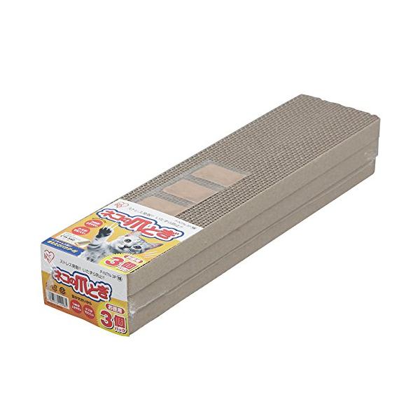 他サイト： アイリスオーヤマ ネコの爪とぎ 3個パックの商品画像