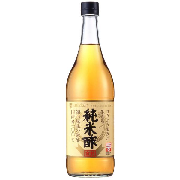 他サイト： ミツカン 純米酢金封 900mlの商品画像