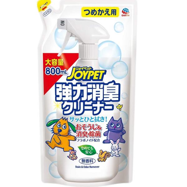 他サイト： JOYPET(ジョイペット) 強力消臭クリーナー 詰替 800mlの商品画像