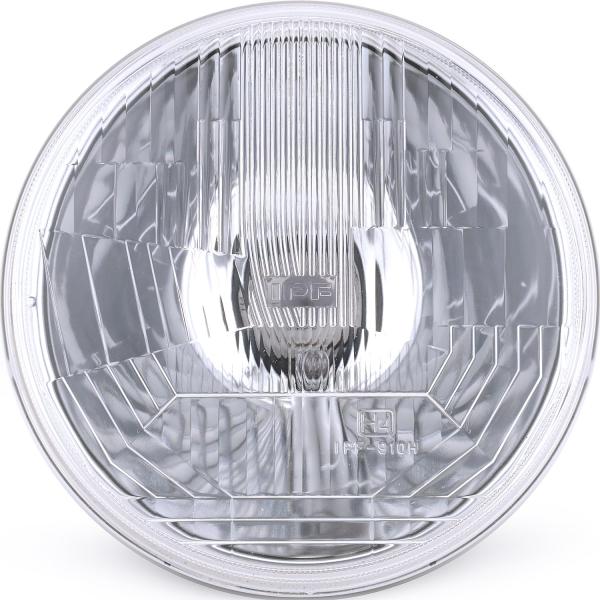 IPF ヘッドライト ASSY ハロゲン H4 丸形 2灯式 ポジション付き レンズカット 91