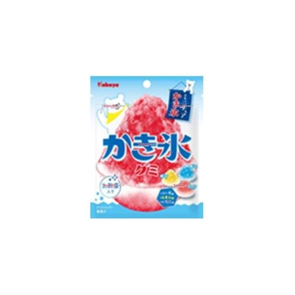 YCxカバヤ食品 55G かき氷グミ×10個【xmas6】【メール便送料無料