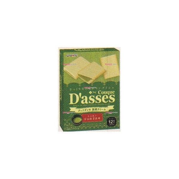 YCx三立製菓 12枚 クックダッセ抹茶クリーム×36個【xa5】【送料無料
