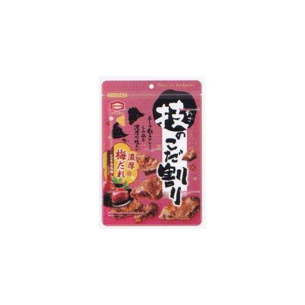 OEx亀田製菓 100G 技のこだ割り濃厚梅だれ×12個【xws6】【送料無料