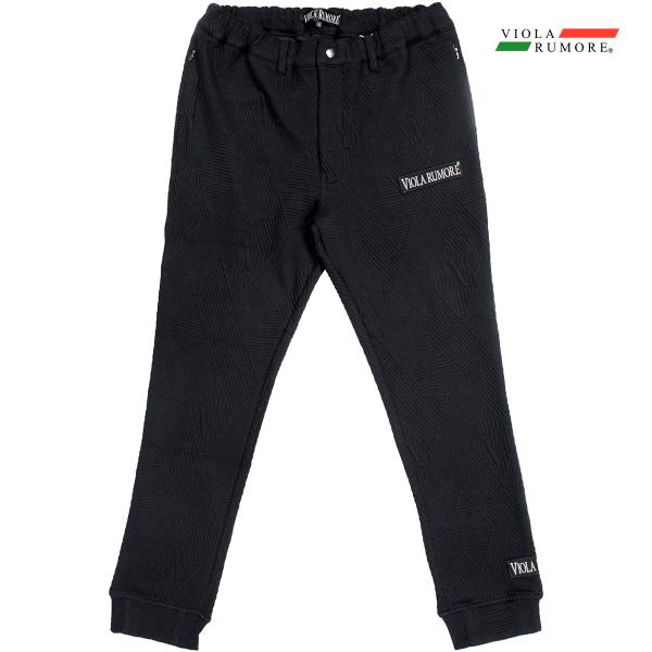 VIOLA rumore ヴィオラ ビオラ テーパードパンツ 接結ジャガード メンズ ボトム mens(ブラック黒) 62132 VIOLA rumore（ヴィオラ ルモーレ） ビオラ テーパードパンツ 接結