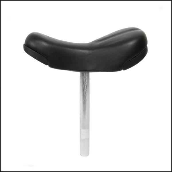 一輪車 小型 白と黒サドル 一輪車サドル