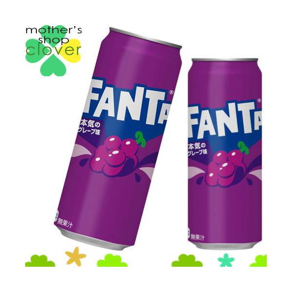 ファンタ ファンタグレープ 500ml 24本 (24本×1ケース) 増量缶