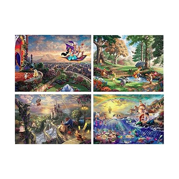 Disney ディズニー クラシックパズルセット 500ピース 4 トー Campusturkey Az