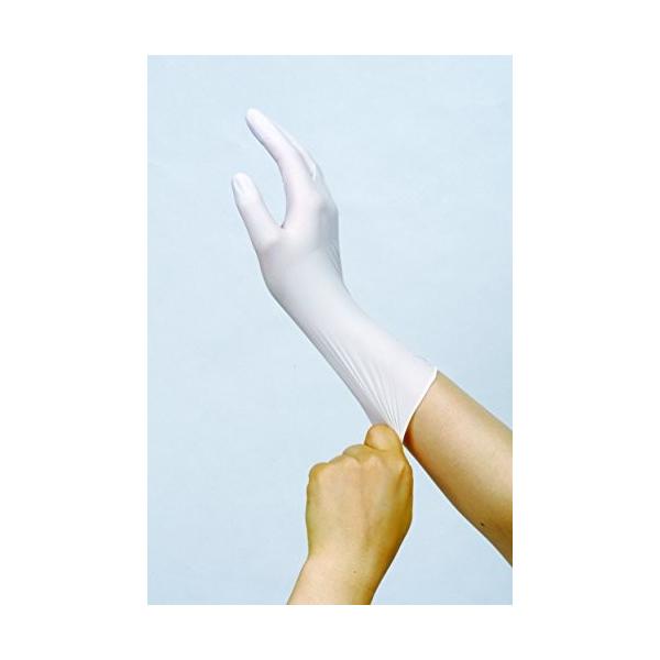 使い捨て手袋 ニトリルグローブ ホワイト 粉なし 病院採用商品 100枚入り スーパーセール期間限定 サイズ S