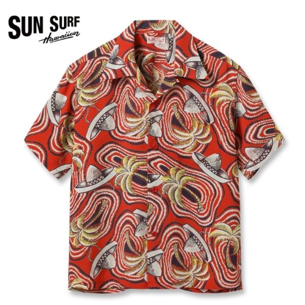 SUN SURF サンサーフ アロハシャツ 開襟シャツ 日本製 パニオロ