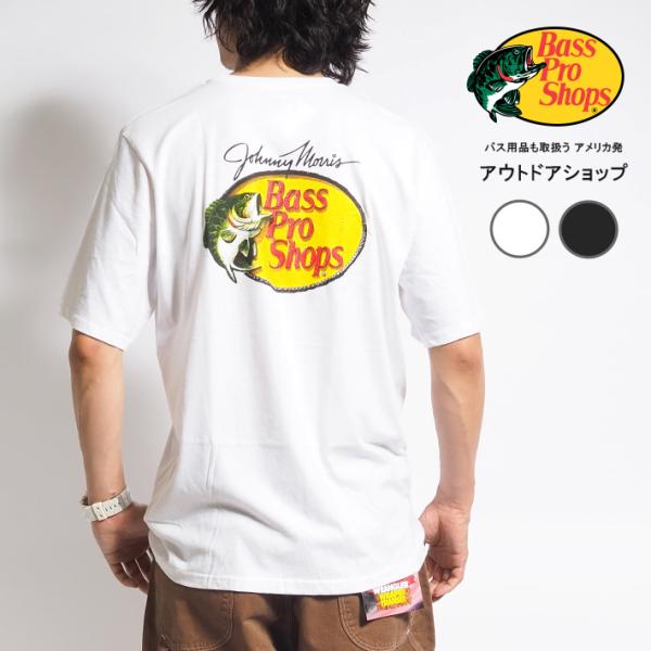 BASS PRO SHOPS バスプロショップ Tシャツ 半袖 ロゴプリント (WOODCUT