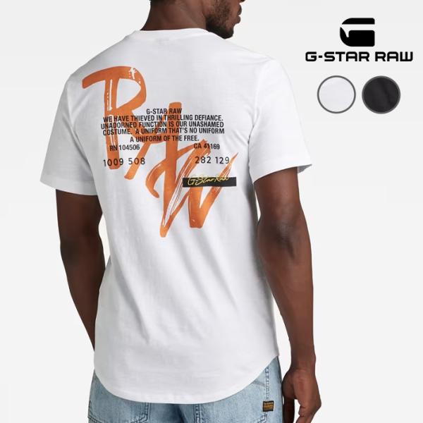 gstar tシャツ G-STAR RAW ジースターロウ Tシャツ ボックスリゾートイラスト