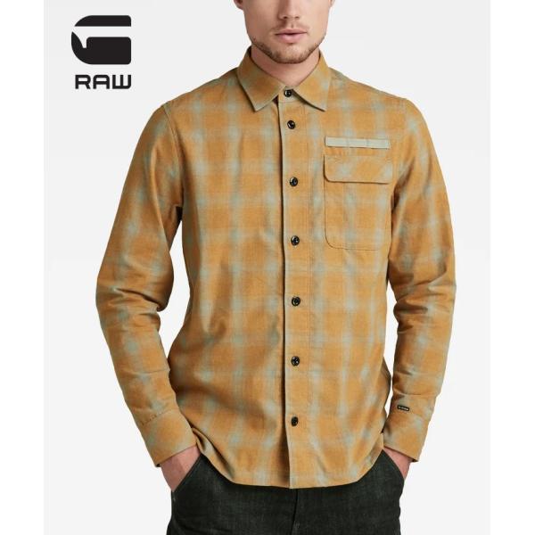 G-STAR RAW ジースターロウ チェックシャツ (D20545-C857-C978) メンズ
