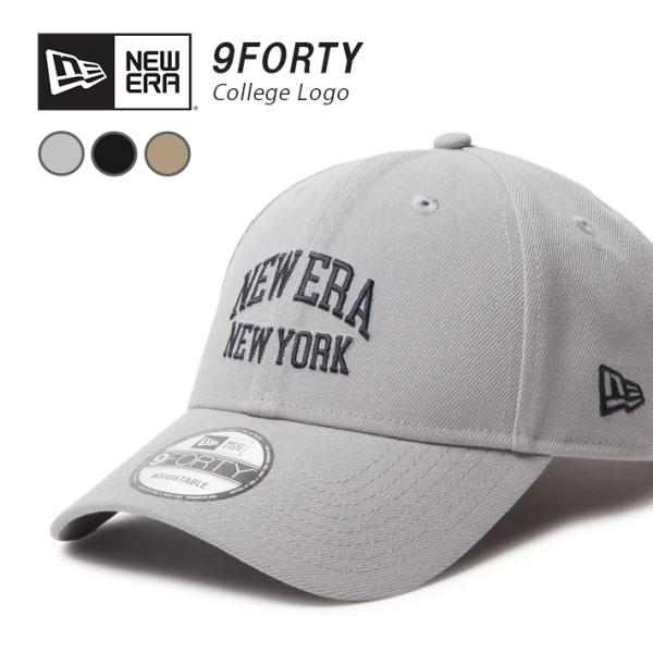 NEW ERA ニューエラ キャップ 帽子 9FORTY カレッジロゴ