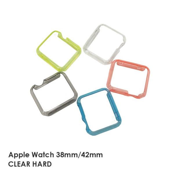 Apple Watch 38mm/42mmΉ n[hP[X CLEAR HARD AbvEHb` X}[gEHb` EFAufoCX LEPLUS v[g Mtg