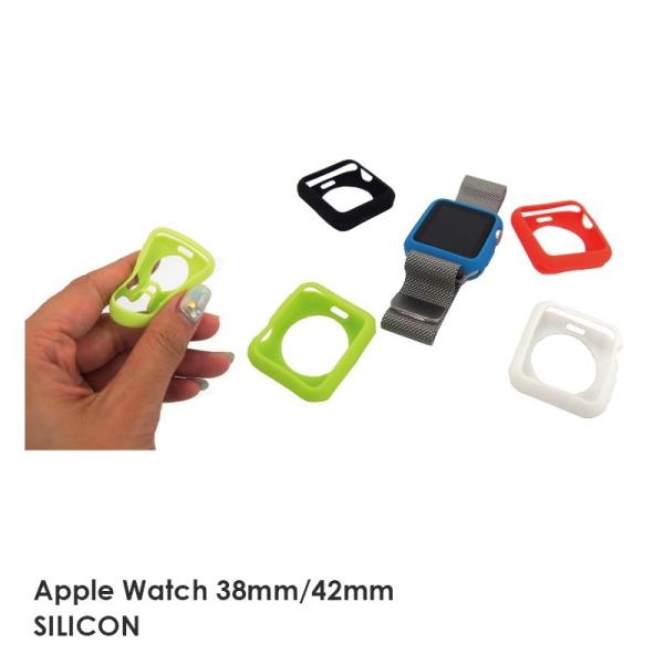Apple Watch 38mm/42mmΉ VRP[X SILICON AbvEHb` X}[gEHb` EFAufoCX LEPLUS v[g Mtg