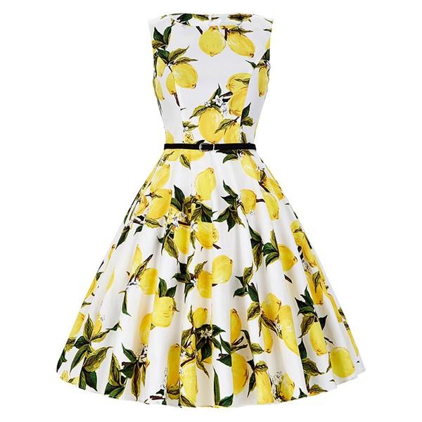 人気のファッショントレンド ベスト50 フルーツ 柄 ワンピース