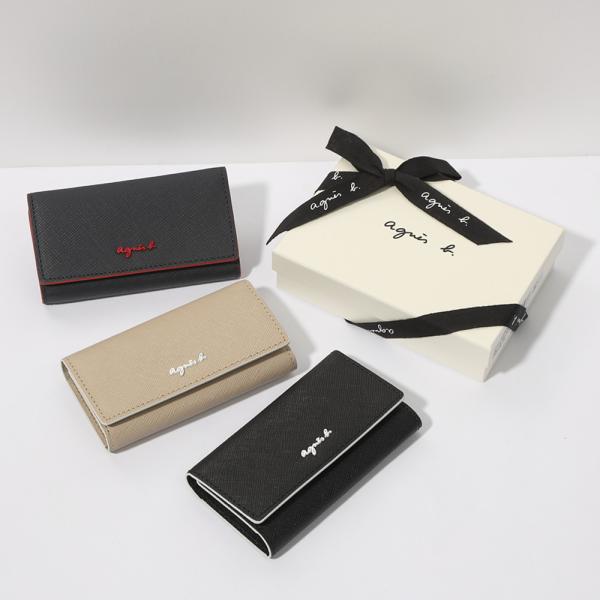 【新品未使用】agnès b. キーケース 化粧箱入り agnes b.（アニエスベー） キーケース レディース 本革 ブランドOAW02M