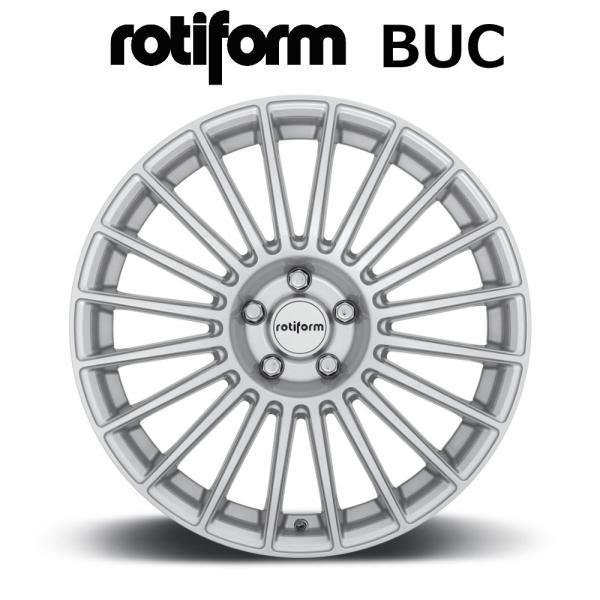 ROTIFORM BUC 19インチ 8.5 5H 112 +45 Silver 1本 : ミヤデラタイヤ