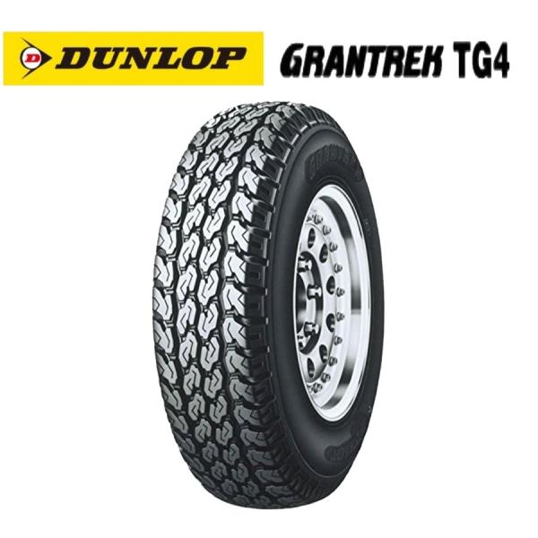 GRANDTREK DUNLOP GRANTREK TG4 145R12 6PR 1台分 : ミヤデラタイヤ