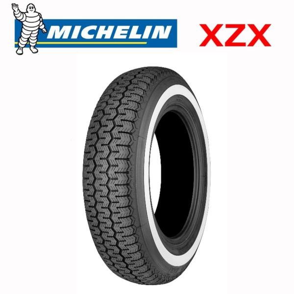 MICHELIN XZX 165SR15 86S FB28(ホワイトウォール) TL 1本