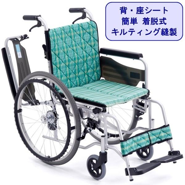 他サイト： 車椅子 軽量 コンパクト EH-2W40 折りたたみ 自走式 ノーパンクタイヤ ミキの商品画像