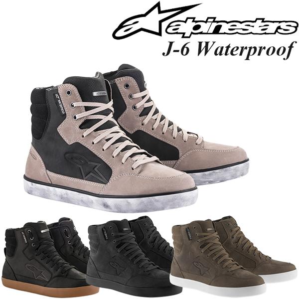 Alpinestars Waterproof ブーツ 防水 バイク 27 SMX S Waterproof Boots - BLACK RACING/SPORT Boots