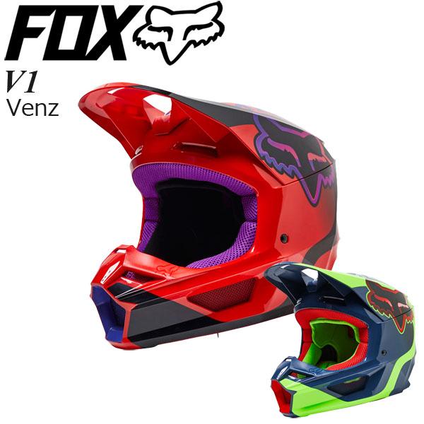 FOX フォックス オフロード ヘルメット V1 Venz モトクロス/MX用 派手