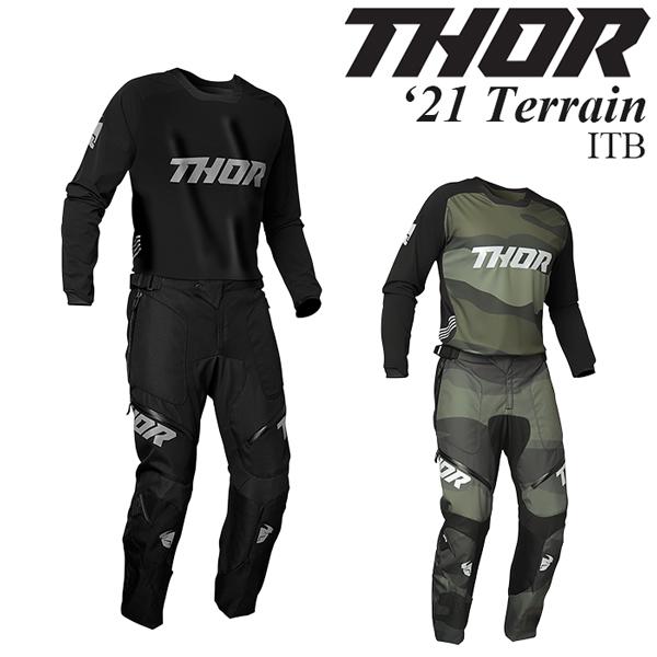 THOR（ソアー） 上下セット Terrain ITB : モータースポーツインポート