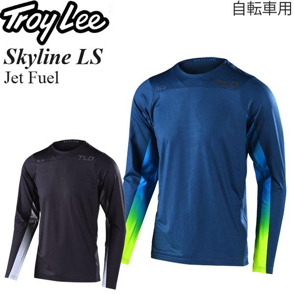 Troy Lee ジャージ 長袖 自転車用 Skyline Jet Fuel