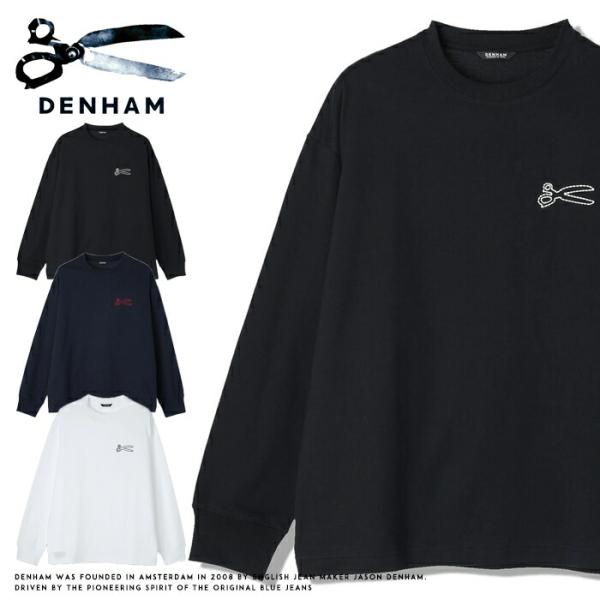 デンハム　ロングtシャツ msjeans_24fw2620601