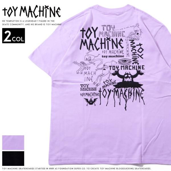 TOY MACHINE（トイマシーン） tシャツ 半袖 プリント ストリート系