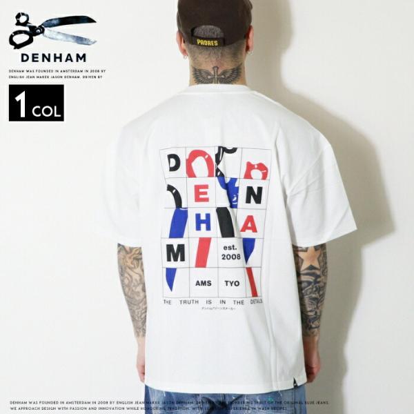 DENHAM（デンハム） DENHAM tシャツ 半袖 プリント ロゴ アメカジ