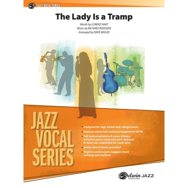 取寄 | The Lady is a Tramp | arr. Dave Wolpe  ( ビッグバンド+ヴォーカル | 楽譜 )