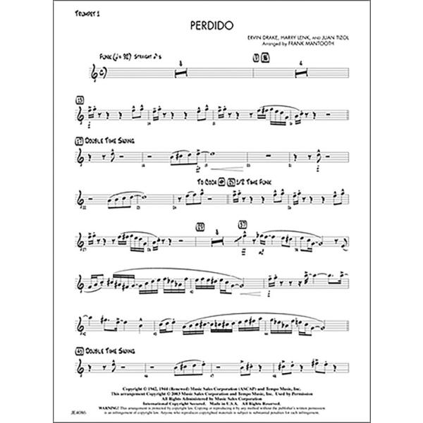 取寄 | 試聴可 | Perdido | arr. Frank Mantooth （ジャズアンサンブル | フルスコア）