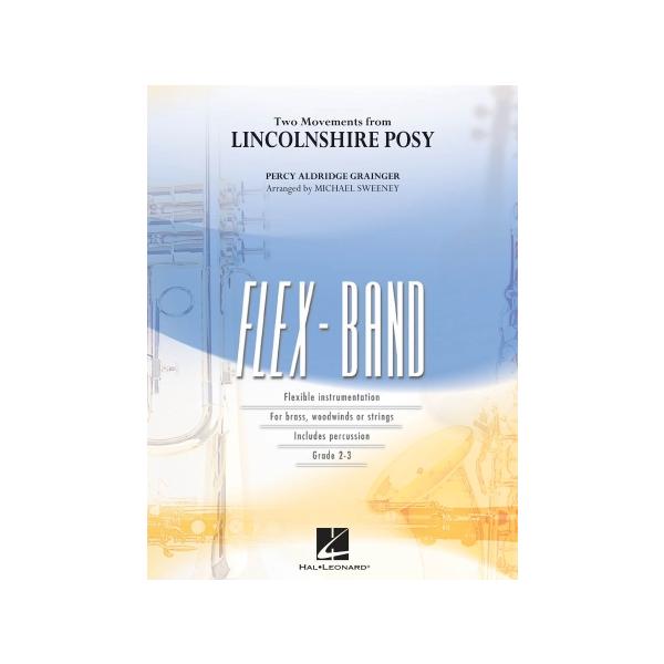 取寄 | Two Movements from Lincolnshire posy | パーシー・オルドリッジ・グレインジャー/arr. マイケル・スウィーニー ( 吹奏楽 | 楽譜 )