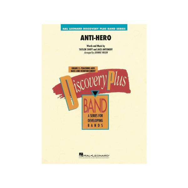 取寄 | アンチ・ヒーロー | テイラー・スウィフト/arr. ジョニー・ビンソン （吹奏楽 | フルスコア）