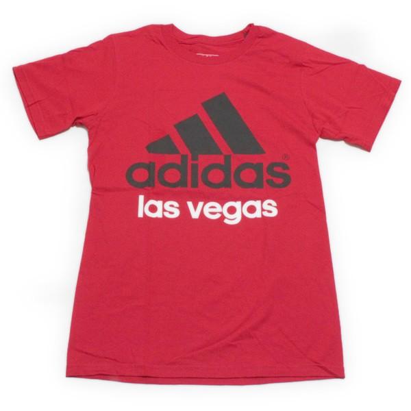 海外買い付け アディダス ラスベガス ティーシャツ 赤 黒 Adidas Lasvegas Tシャツ レッド ご当地t Tee メンズ M S 男性用 半袖 Adi 2387 エムズカンパニー 通販 Yahoo ショッピング
