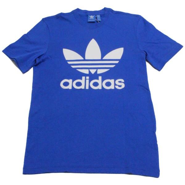 訳あり アディダス 海外 オリジナルス トレフォイル ロゴ Tシャツ 青 白 Bk7161 半袖 Adidas Torefoil Logo Tee ブルー デカロゴ 新品 Adi 3193 エムズカンパニー 通販 Yahoo ショッピング