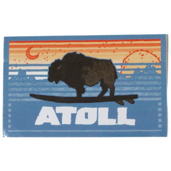 希少 アトール ボード バイソン ステッカー 青系 Atoll Board Co Sticker スタンドアップパドル サーフィン シール ネコポス 同梱可 新品 Ato 4359 エムズカンパニー 通販 Yahoo ショッピング