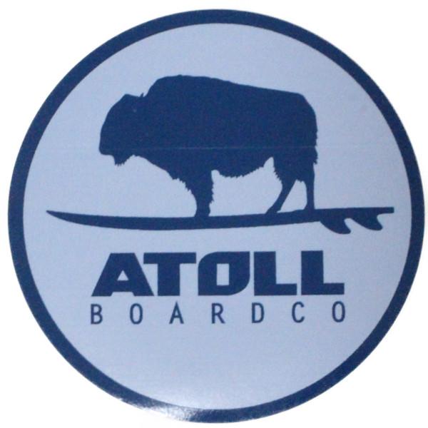 訳有 アトール ボード バイソン ステッカー 青系 Atoll Board Co Sticker 丸 円 スタンドアップパドル サーフィン シール ネコポス 新品 Ato 4373 エムズカンパニー 通販 Yahoo ショッピング
