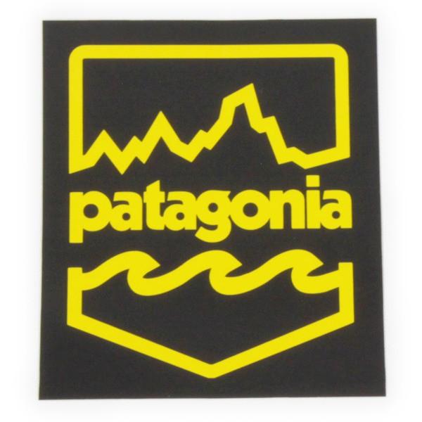 パタゴニア ステッカー バッジ Patagonia シール 黒 黄色 フィッツロイ 波 ウェーブ ロゴ シール デカール カスタム 新品 メール便 同梱可 Buyee Buyee Japanese Proxy Service Buy From Japan Bot Online